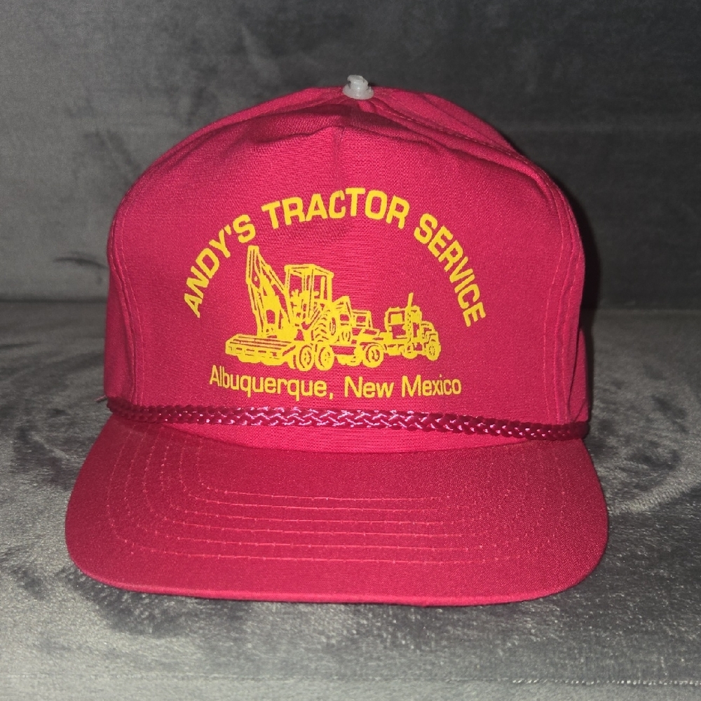 Andy's Tractor Service Red Cap